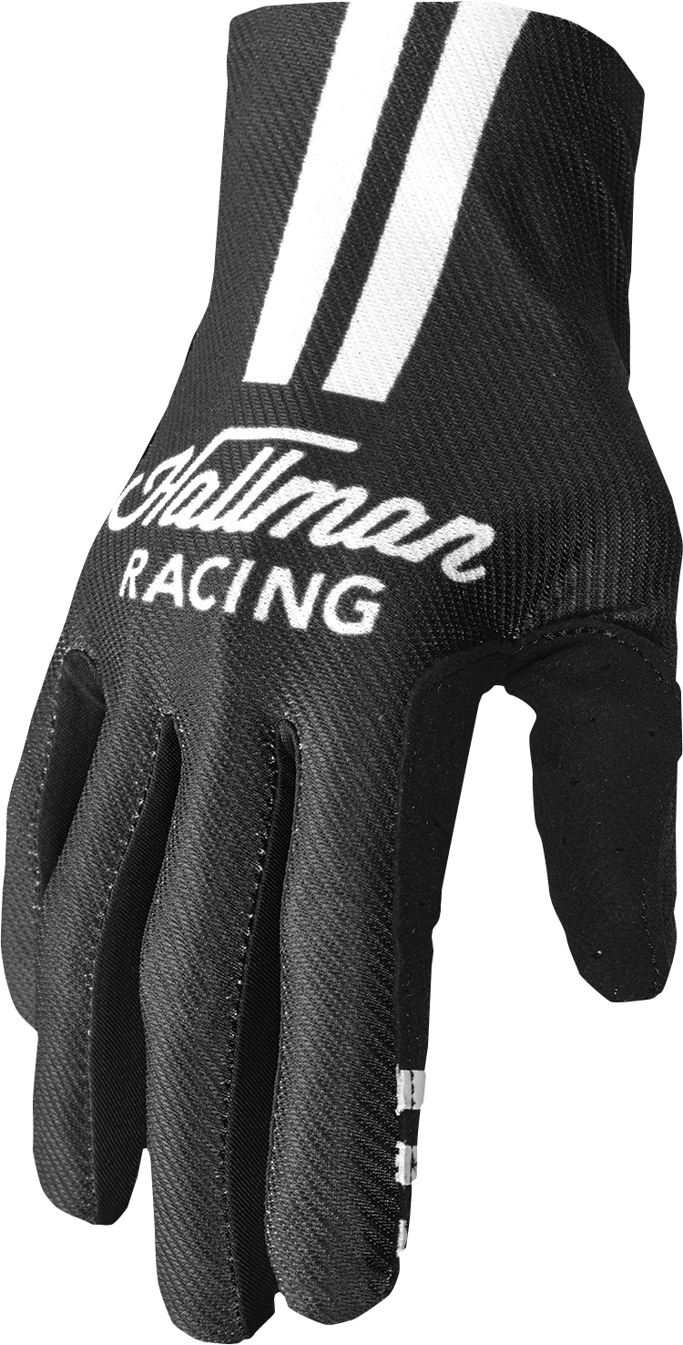 THOR Mainstay Gloves - Roosted - Black/White - Small 3330-7310
