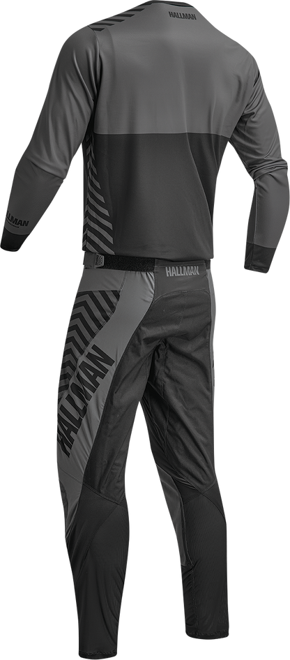THOR Differ Slice Jersey - Charcoal/Black - Small 2910-7127
