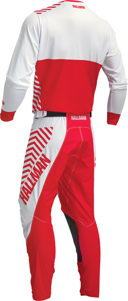 THOR Differ Slice Jersey - White/Red - 2XL 2910-7137