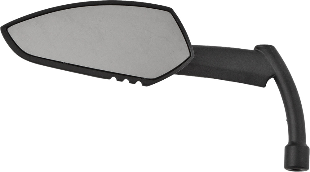 Mirror Apache W/ Knife Stem Matte Black Left