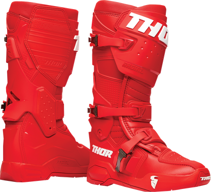 THOR Radial Boots - Red - Size 12 3410-2741