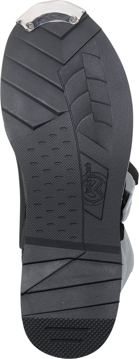 MOOSE OFFROAD Qualifier Boots - Black/White - Size 11 3410-2603