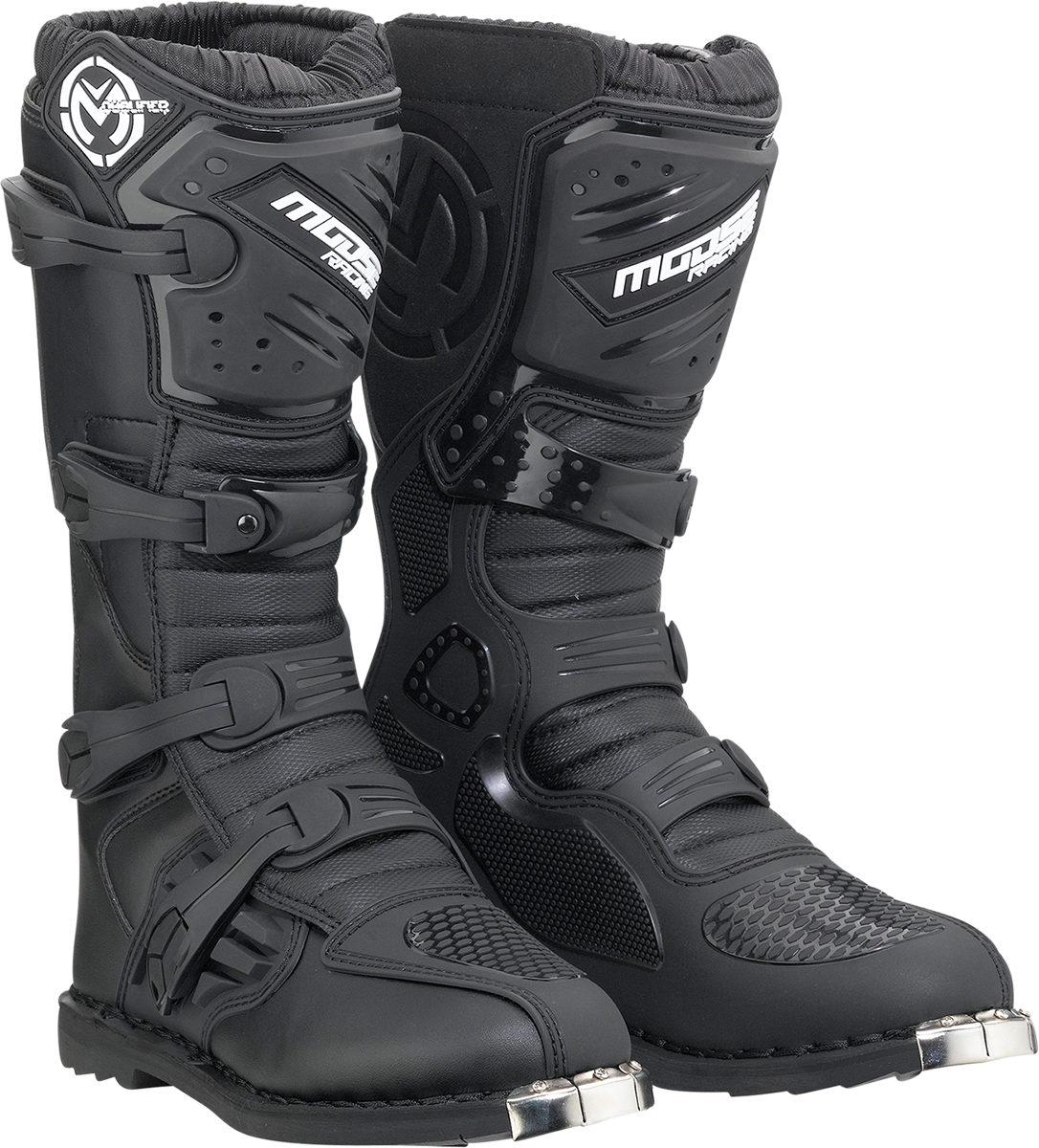 MOOSE OFFROAD Qualifier Boots - Black - Size 9 3410-2583