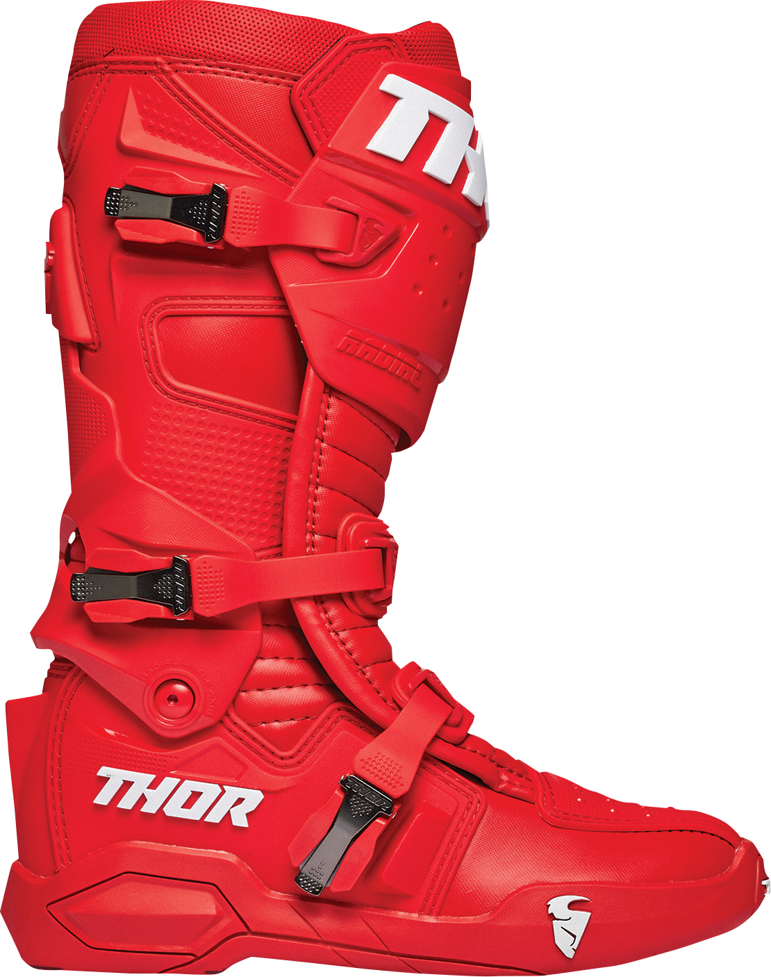 THOR Radial Boots - Red - Size 12 3410-2741