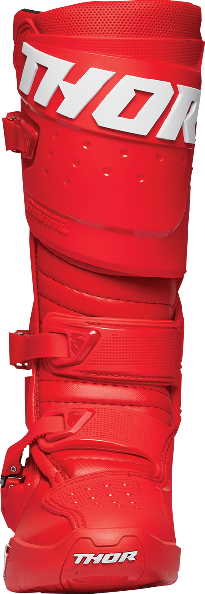 THOR Radial Boots - Red - Size 12 3410-2741