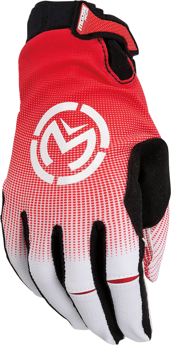 MOOSE OFFROAD SX1™ Gloves - Red/White - Medium 3330-7322
