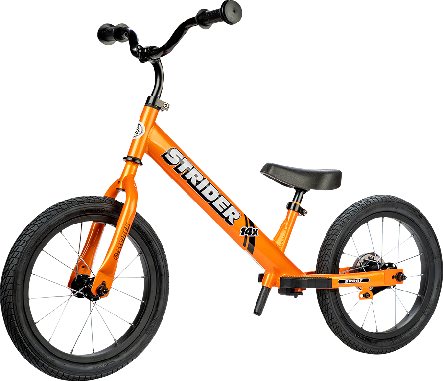STRIDER 14x Convertible Bike - 14" - Tangerine SK-SB1-US-TG