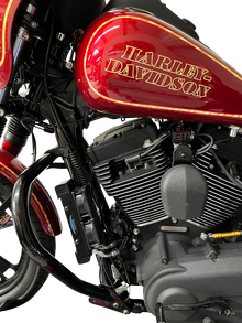 ULTRACOOL Side Mount Oil Cooler Kit - Naked Black - Sportster SMSP-2N