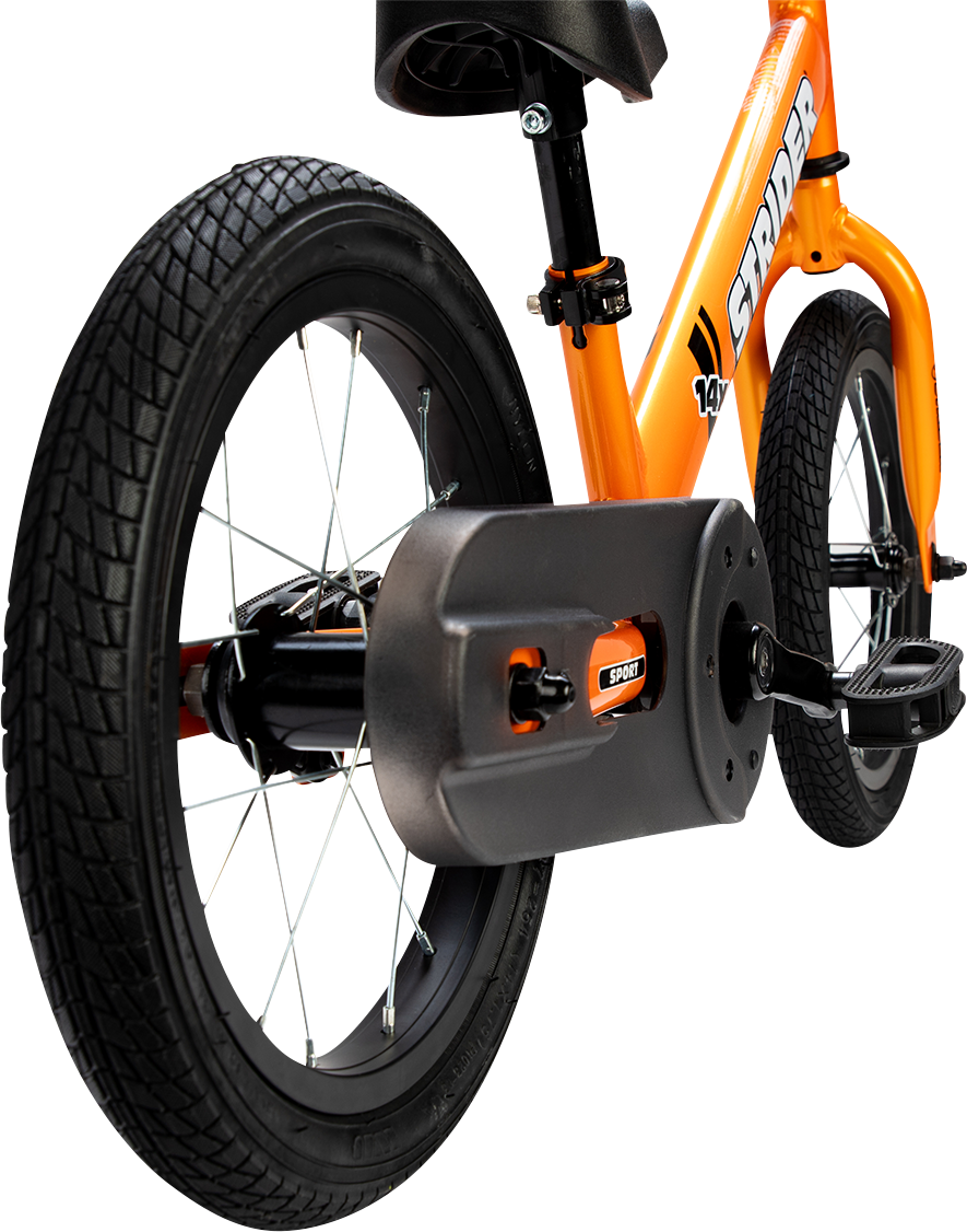STRIDER 14x Convertible Bike - 14" - Tangerine SK-SB1-US-TG