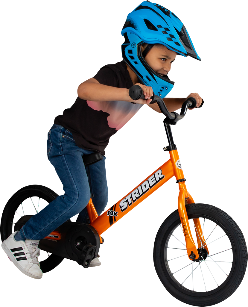 STRIDER 14x Convertible Bike - 14" - Tangerine SK-SB1-US-TG