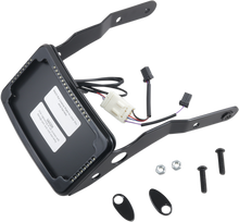 CYCLE VISIONS LP Plate Frame & Mount with Signals - XL - Black CV-4652B
