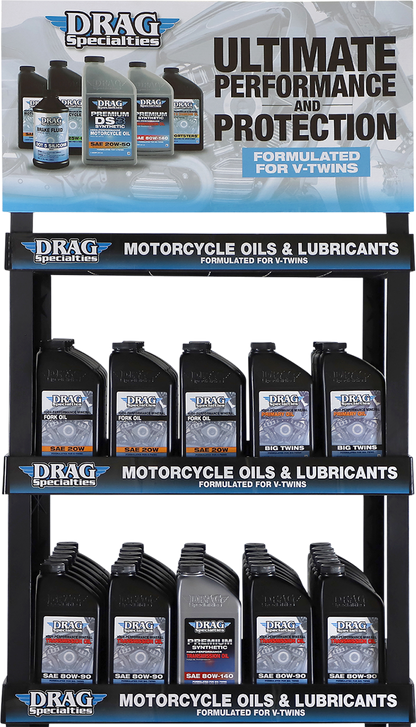 DRAG SPECIALTIES Oil Shelf Display X80-6025-5