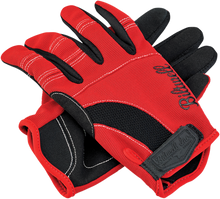 BILTWELL Moto Gloves - Red/Black/White - XL 1501-0804-005