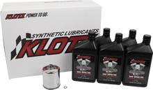 KLOTZ OIL Basic Oil Change Kit - '84-'99 Evolution Big Twin KH-107