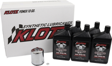 KLOTZ OIL Basic Oil Change Kit - Sportster KH-111