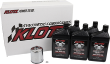KLOTZ OIL Basic Oil Change Kit - Twin Cam/M8 KH-109