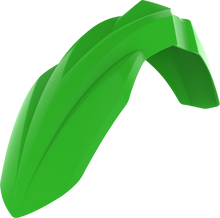 POLISPORT Front Fender - '05 OEM Green - Kawasaki - KX '16 -'25 8574500001