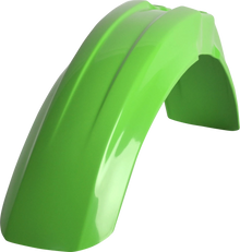 POLISPORT Front Fender - OEM Green - Kawasaki - KX/KDX 8596000009