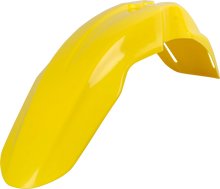 POLISPORT Front Fender - OEM Yellow - Suzuki - RM '01-'08 8560100001