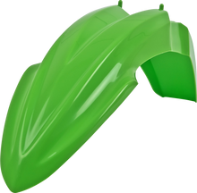 POLISPORT Front Fender - '05 OEM Green - Kawasaki - KX '14-'25 8574100001