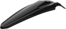 POLISPORT Fender - Rear - Black - Kawasaki - KX '16-'21 8595600003