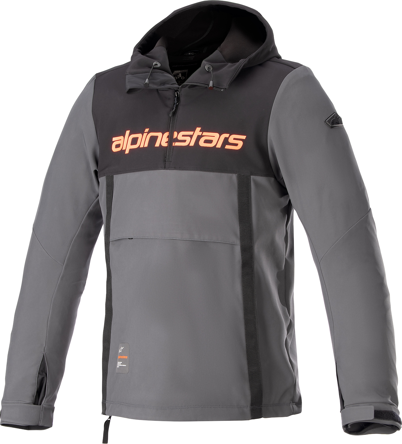 ALPINESTARS Sherpa Jacket - Black/Gray - Small 4208123-1134-S