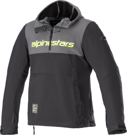 ALPINESTARS Sherpa Jacket - Black/Gray/Yellow - Small 4208123-9151-S