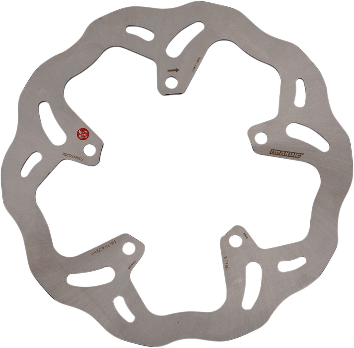 BRAKING Brake Rotor - Front - Kawasaki WF7104