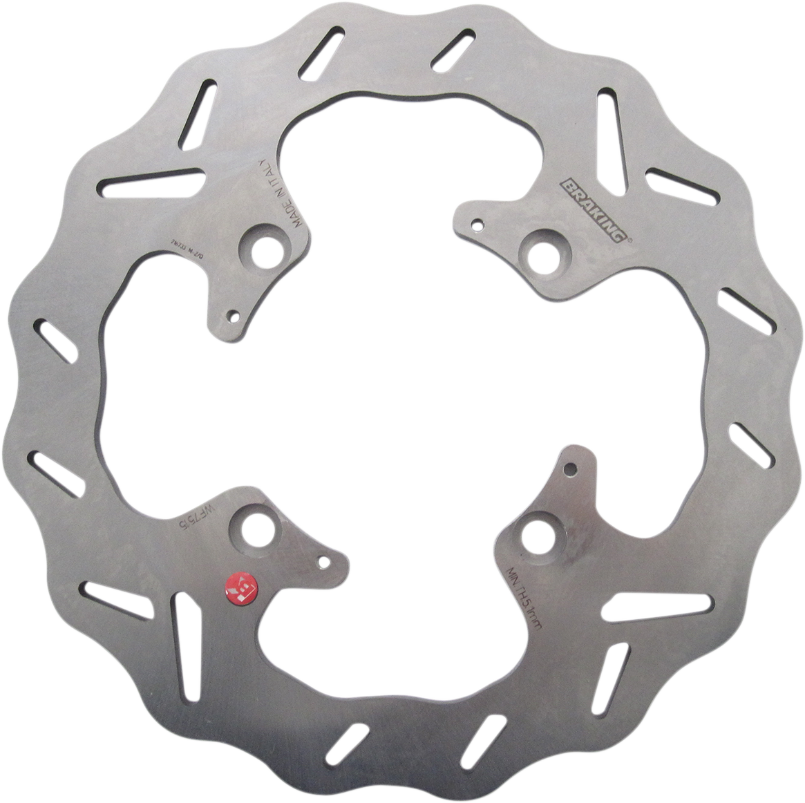 BRAKING Brake Rotor - Rear - Triumph WF7515