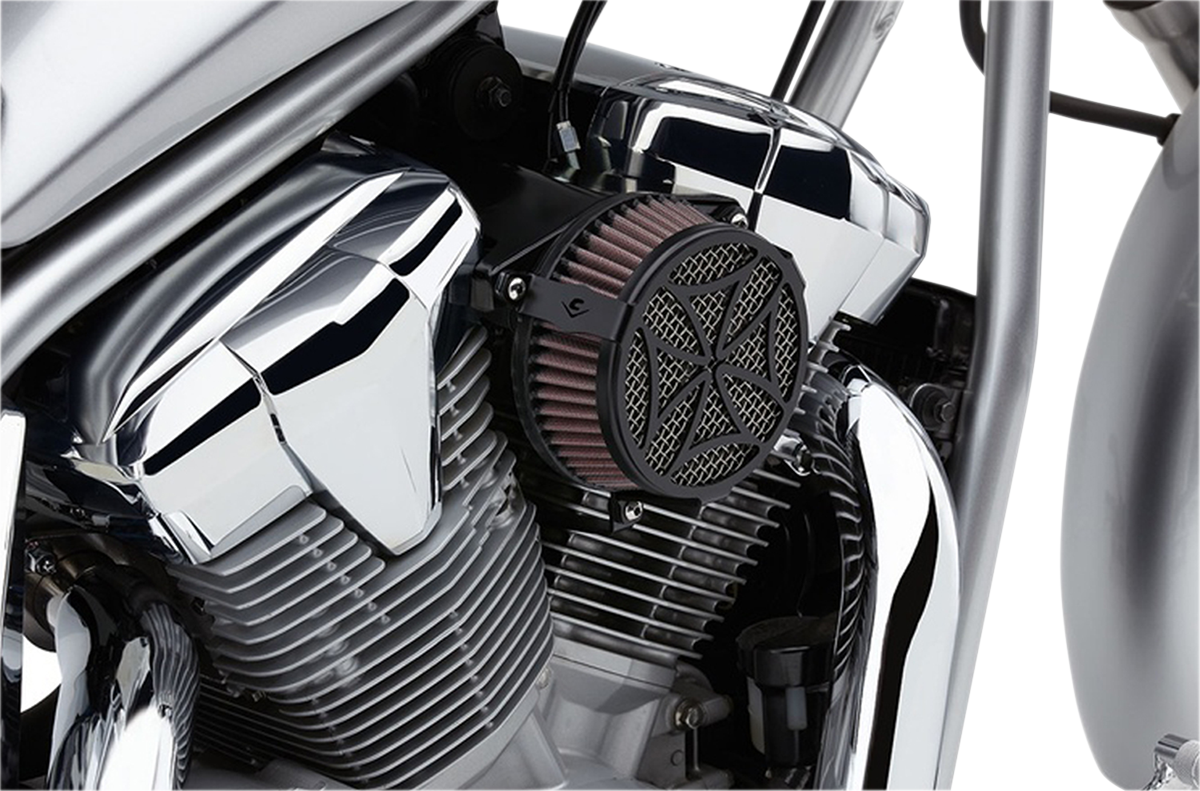 COBRA Air Cleaner Kit - Black 06-0267-02B-SB