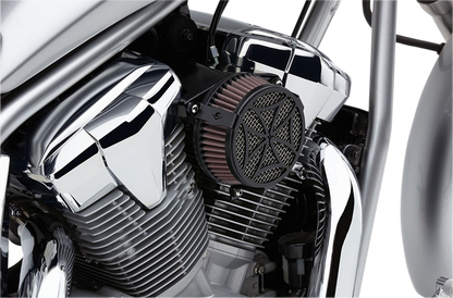COBRA Air Cleaner Kit - Black 06-0267-02B-SB