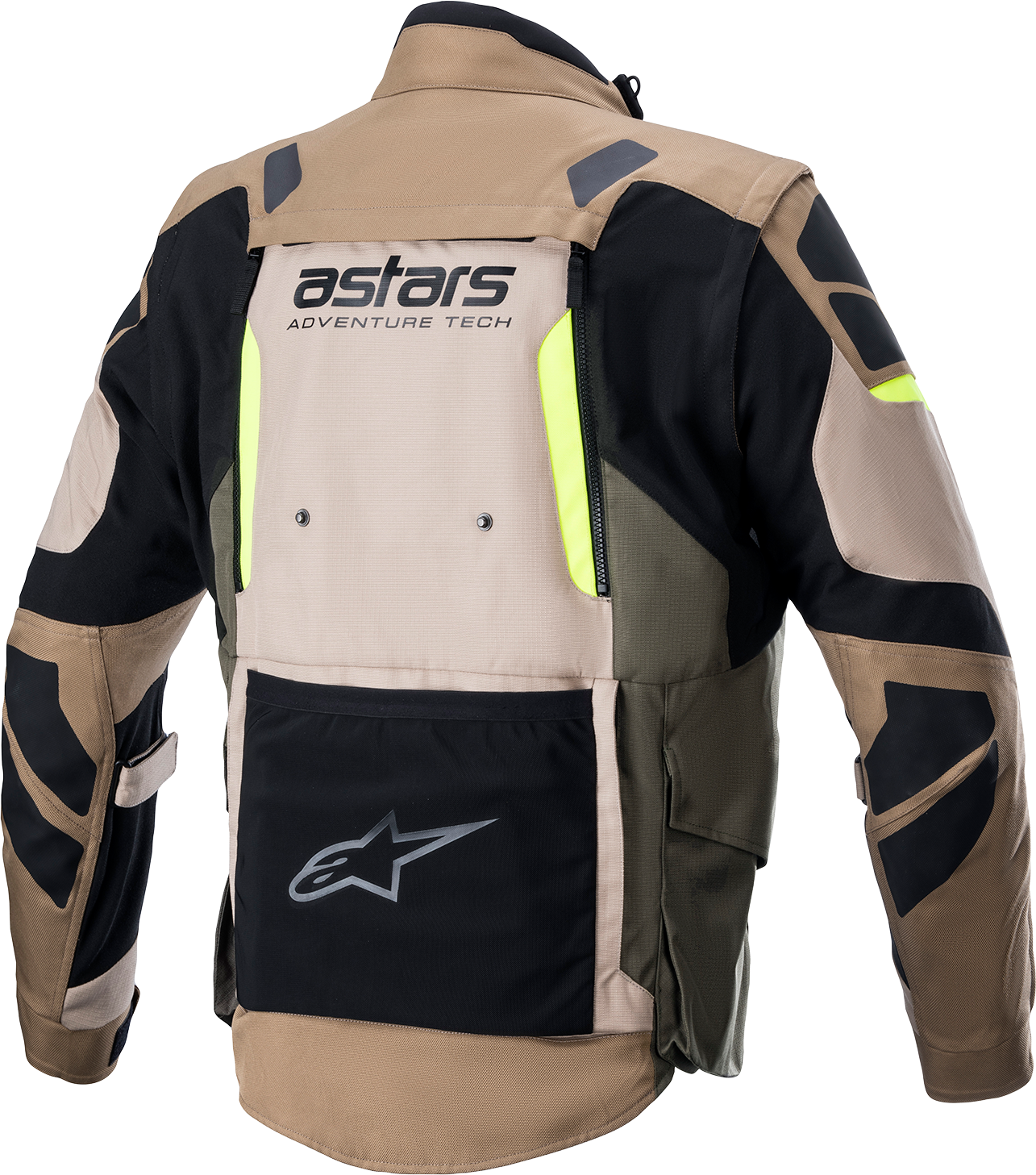 ALPINESTARS Halo Drystar® Jacket - Black/Sand/Yellow - Large 3204822-865-L