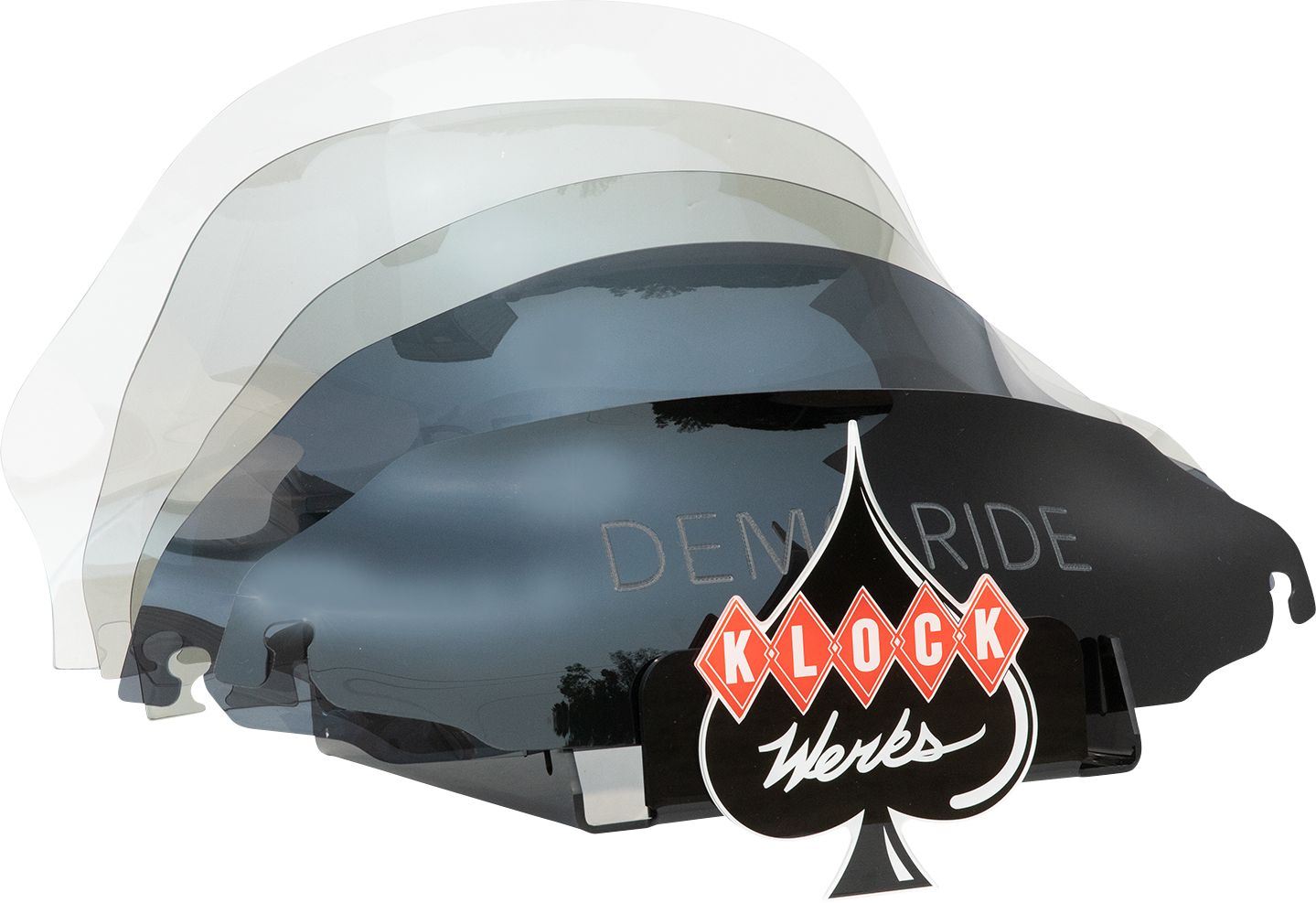 KLOCK WERKS Flare Windshield Display with Flyer - FLR KWW-01-561