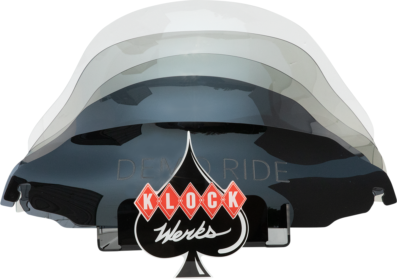 KLOCK WERKS Flare Windshield Display with Flyer - FLR KWW-01-561