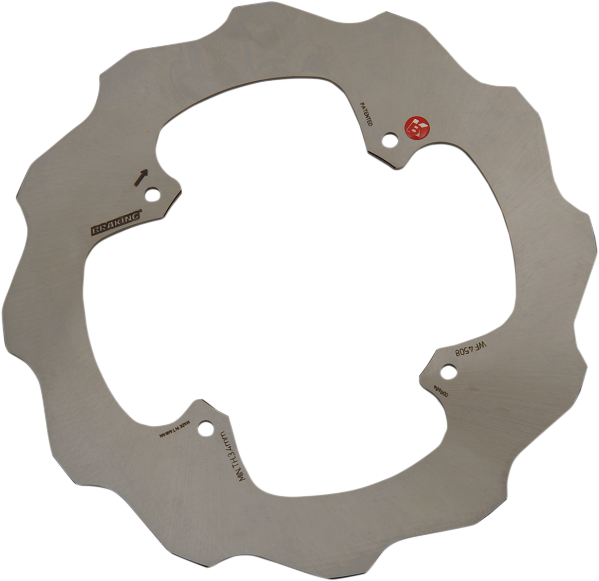 BRAKING Brake Rotor - Rear - Honda WF4508