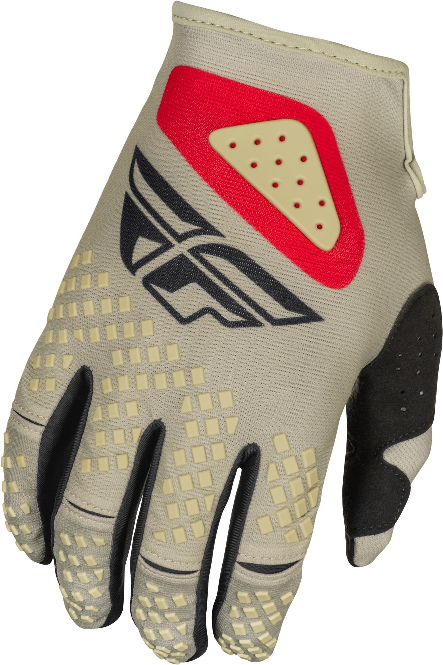 Kinetic Sym Gloves Light Grey/Red/Black Xl