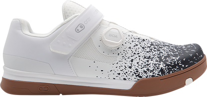 CRANKBROTHERS Mallet BOA® Clip-In Shoes - Black/White Splatter - US 13 MAB11020S-13.0