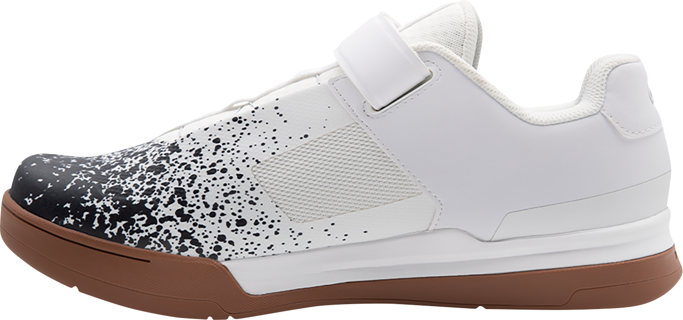 CRANKBROTHERS Mallet BOA® Clip-In Shoes - Black/White Splatter - US 12.5 MAB11020S-12.5