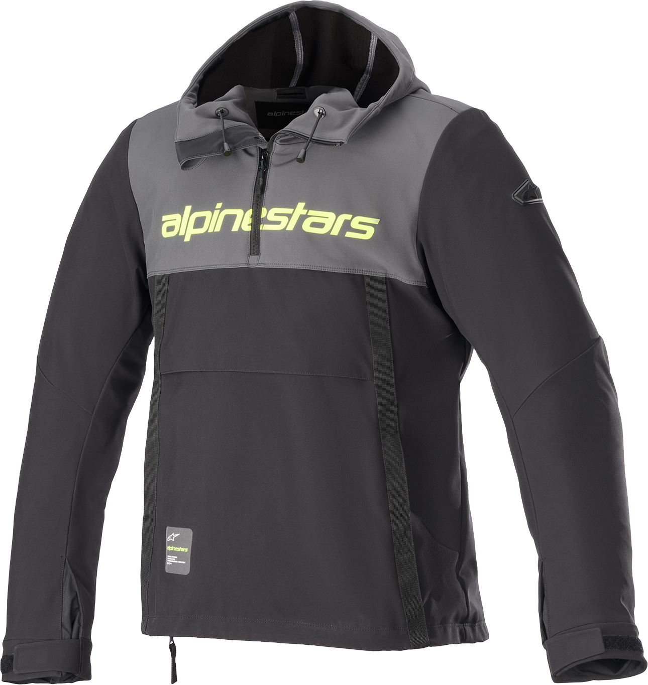 ALPINESTARS Sherpa Jacket - Black/Gray/Yellow - XL 4208123-9151-XL