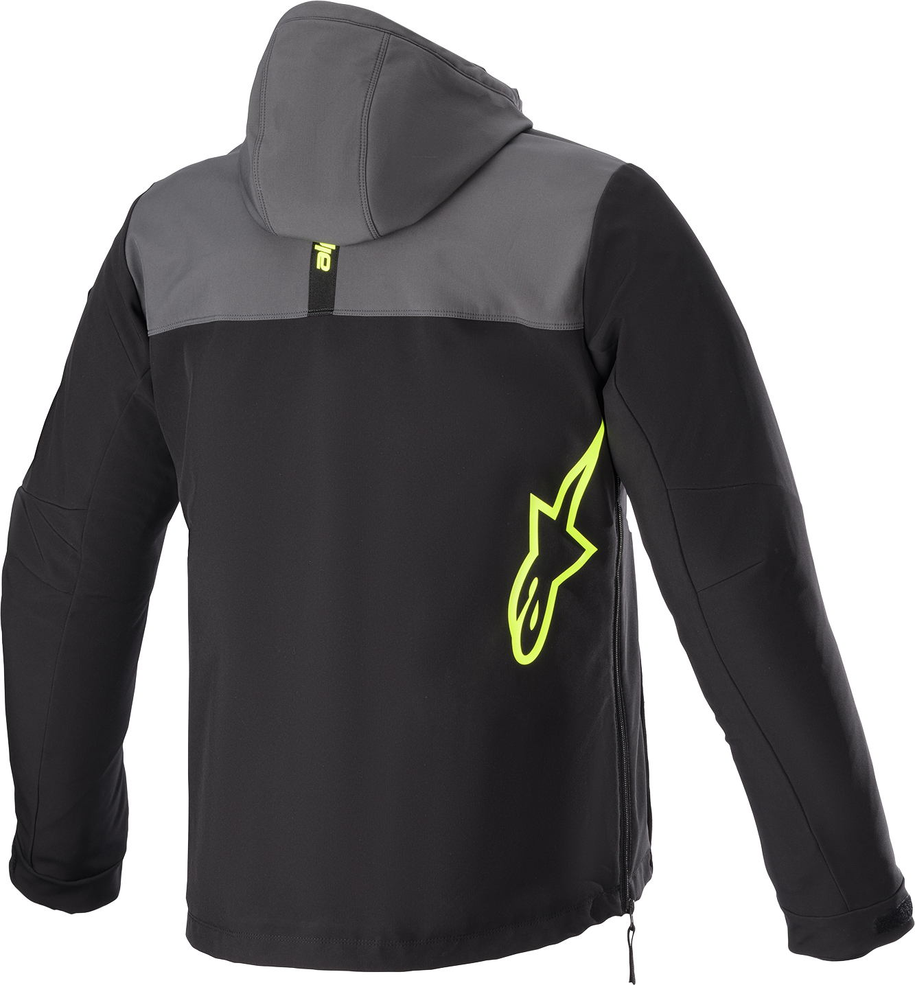 ALPINESTARS Sherpa Jacket - Black/Gray/Yellow - Medium 4208123-9151-M