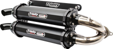TRINITY RACING Stage 5 Slip-On Mufflers - Cerakote® Black TR-4173S-C2