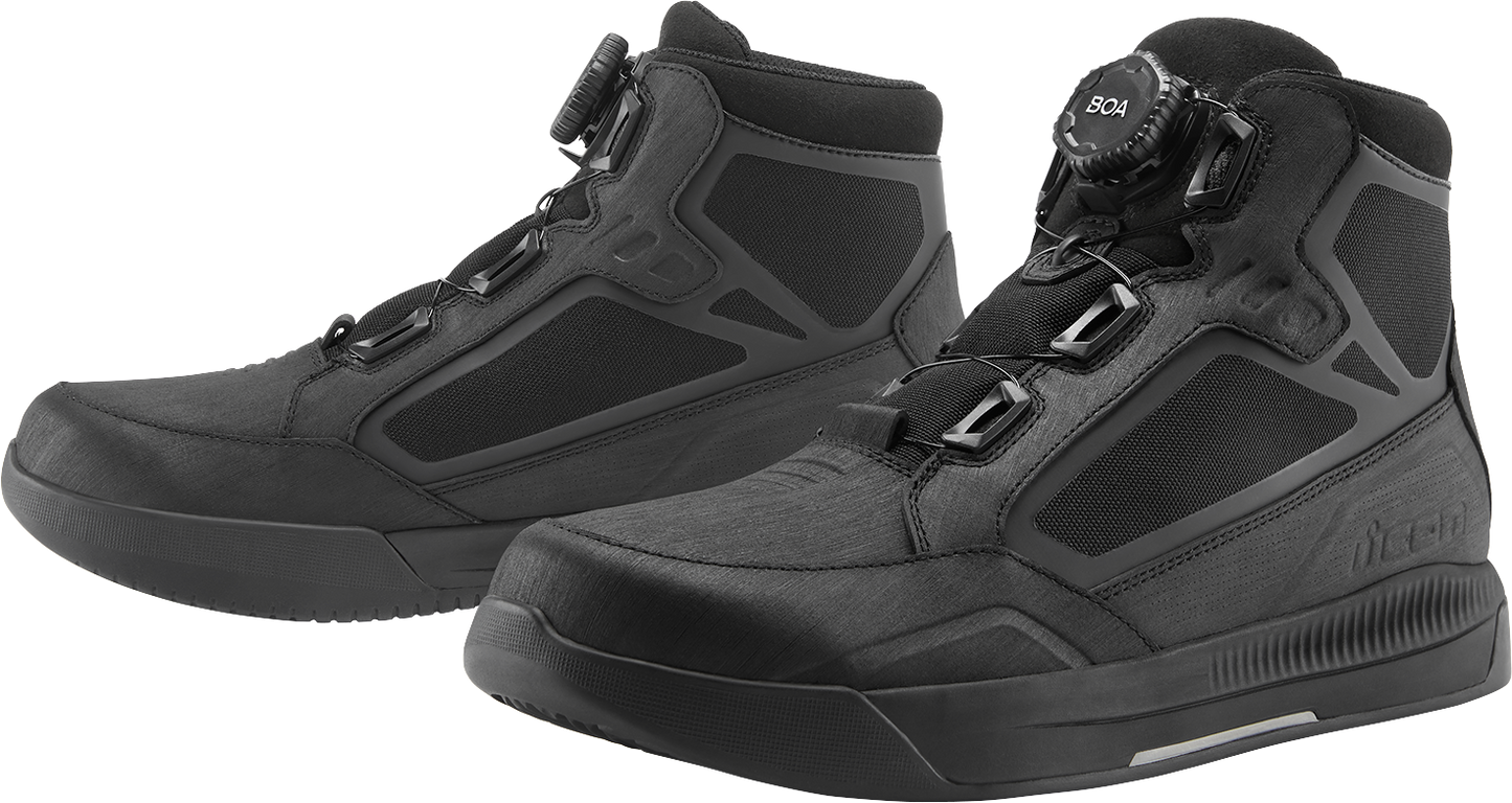 ICON Patrol 3™ Waterproof Boots - Black - Size 7 3403-1280