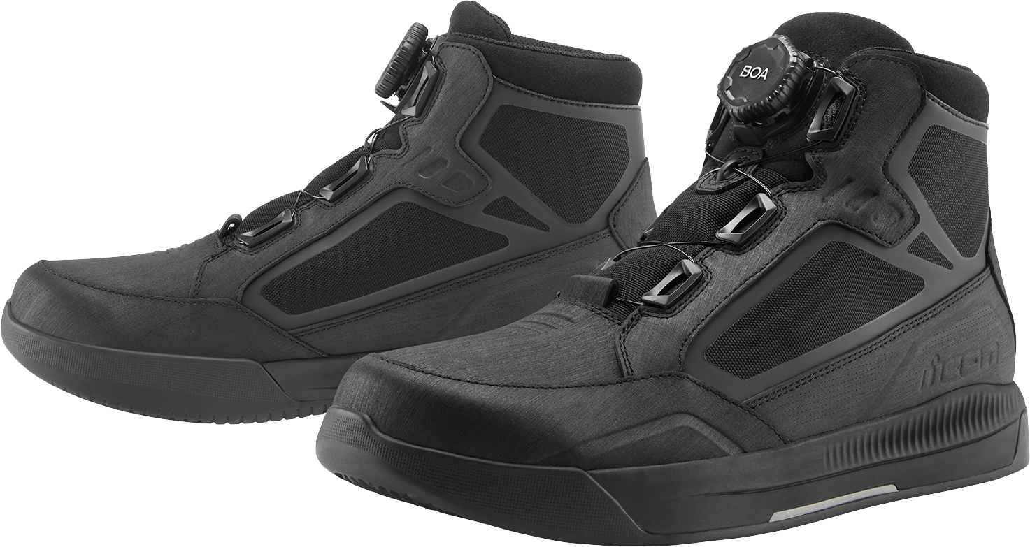 ICON Patrol 3™ Waterproof Boots - Black - Size 7 3403-1280