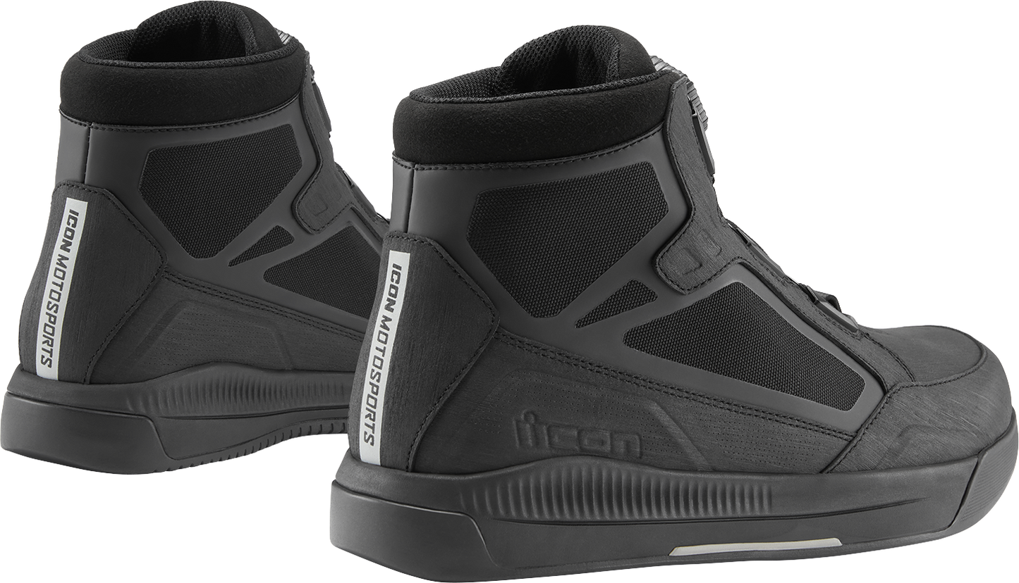 ICON Patrol 3™ Waterproof Boots - Black - Size 10.5 3403-1286