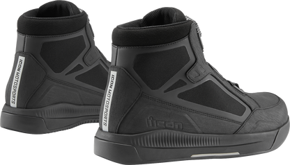 ICON Patrol 3™ Waterproof Boots - Black - Size 10.5 3403-1286