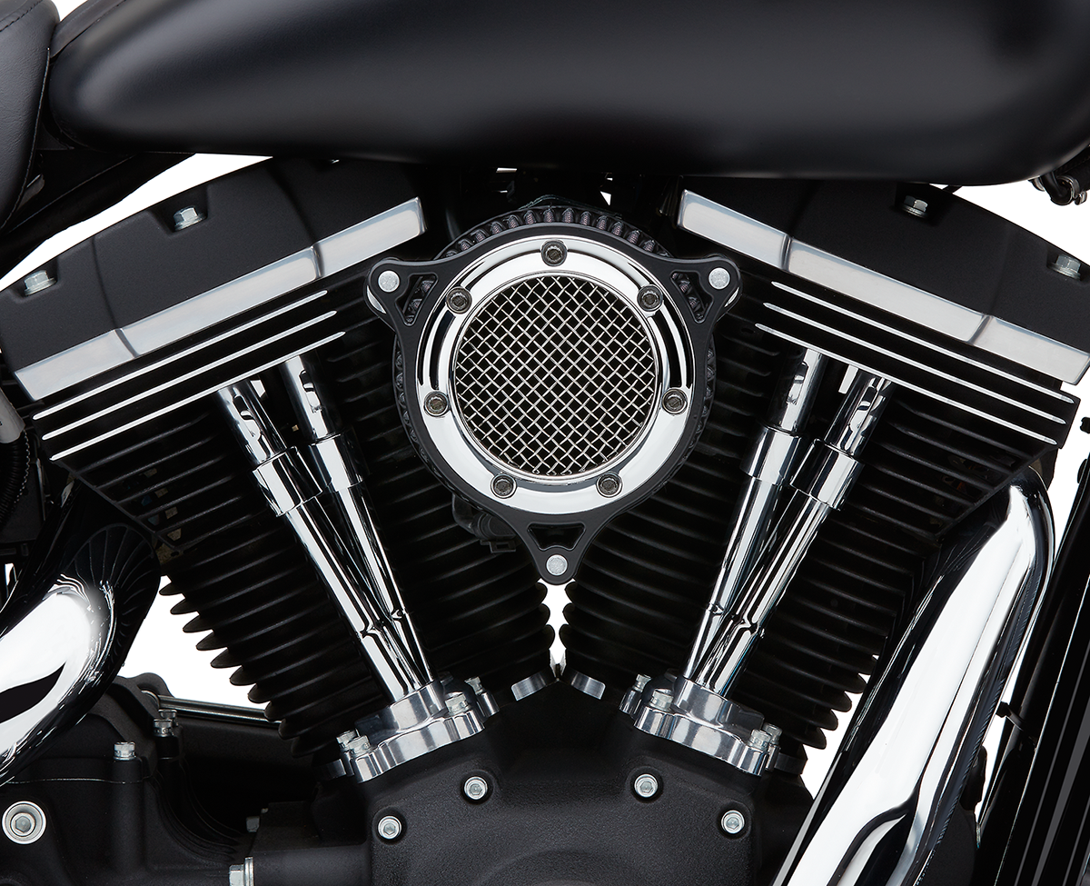 COBRA RPT Air Intake Kit - Chrome/Black 606-0103-05CBSB