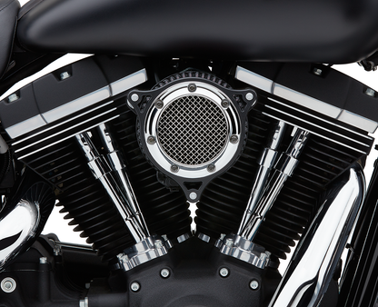 COBRA RPT Air Intake Kit - Chrome/Black 606-0103-05CBSB