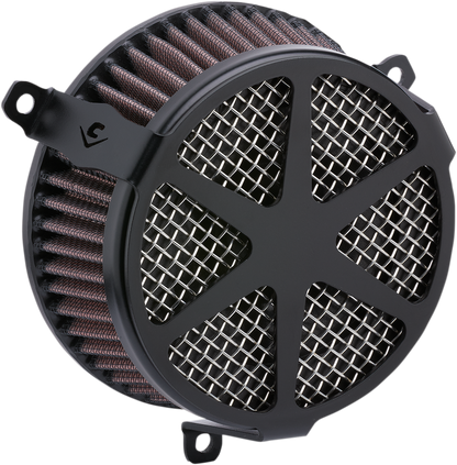 COBRA Air Cleaner Kit - Black 606-0104-04B-SB