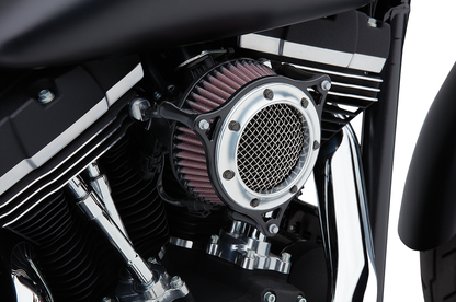 COBRA RPT Air Intake Kit - Black/Chrome 606-0101-05BCSB