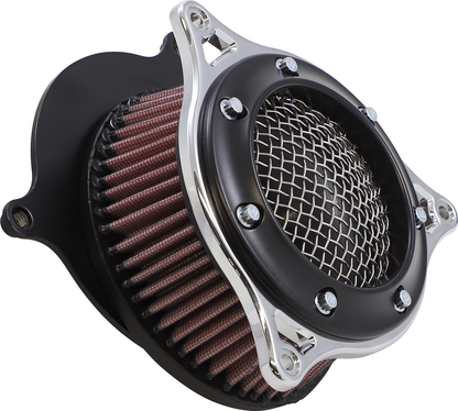 COBRA RPT Air Intake Kit - Black/Chrome 606-0102-05BCSB